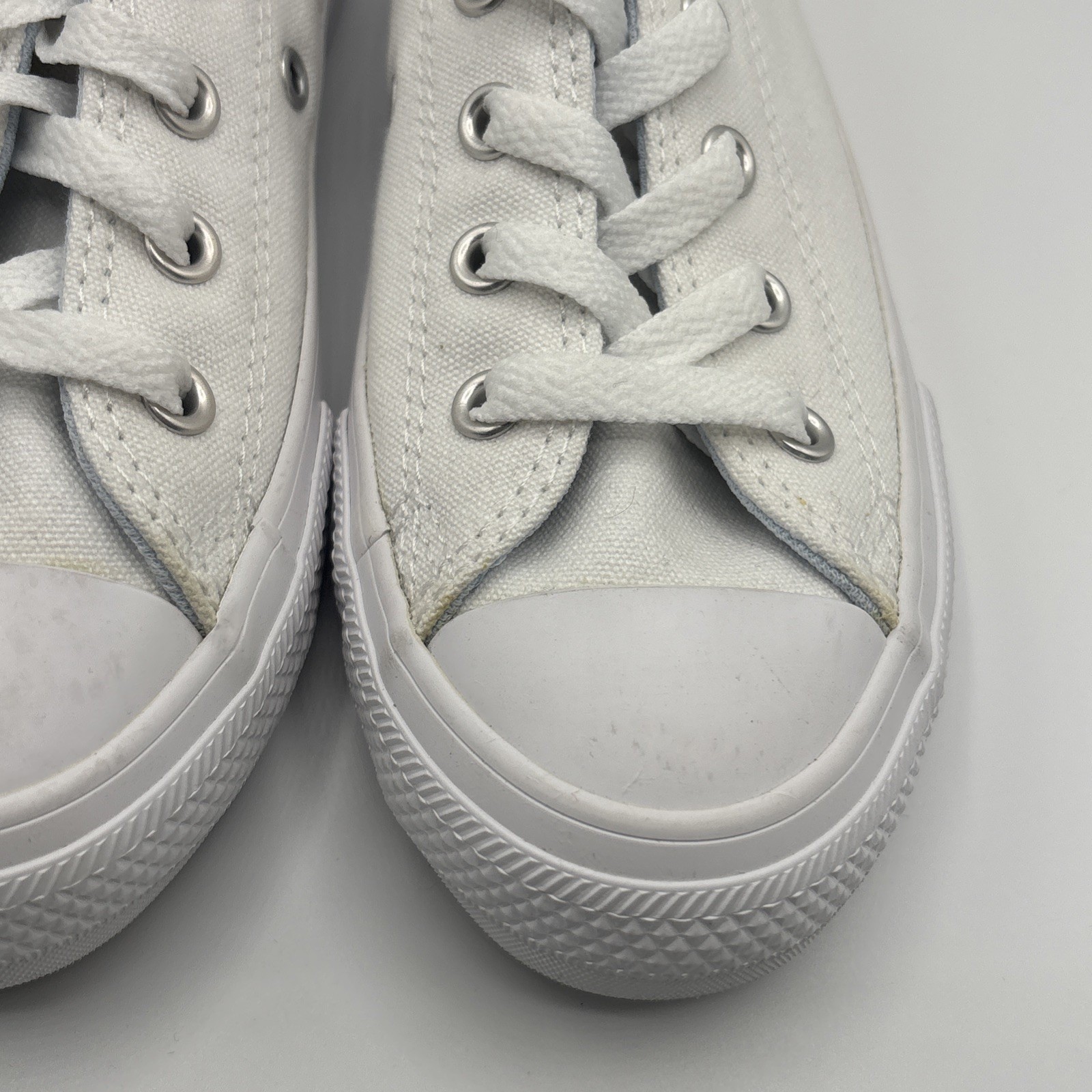 Converse All*Star Girl's Junior Sneakers Sun Graphic White Size US 13 thumbnail 4