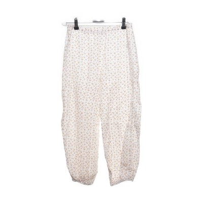 Zara, Pyjamahose, Größe: 152, Beige/Mehrfarbig, Baumwolle, Blumen, Mädchen #NAH
