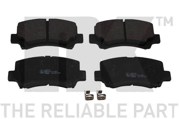 NK Bremsbelagsatz Scheibenbremse 225210 FüR Suzuki Wagon EM RC410 SR410 SR412-image