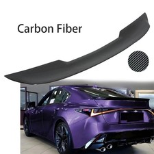 For Lexus Is300 Is350 Is500 2021-2025 Carbon Fiber Duckbill Rear Trunk Spoiler
