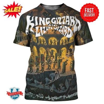 King Gizzard And The Lizard Wizard Phantom Island 3D Shirt