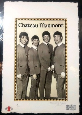 The Beatles, Chateau Marmont 22'x 15'x. Ltd. Edition, Signed Fairchild Paris 