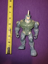 Figura de acción Marvel Spider-Man Rhino con Head Smash Attack COMO NUEVA RARA