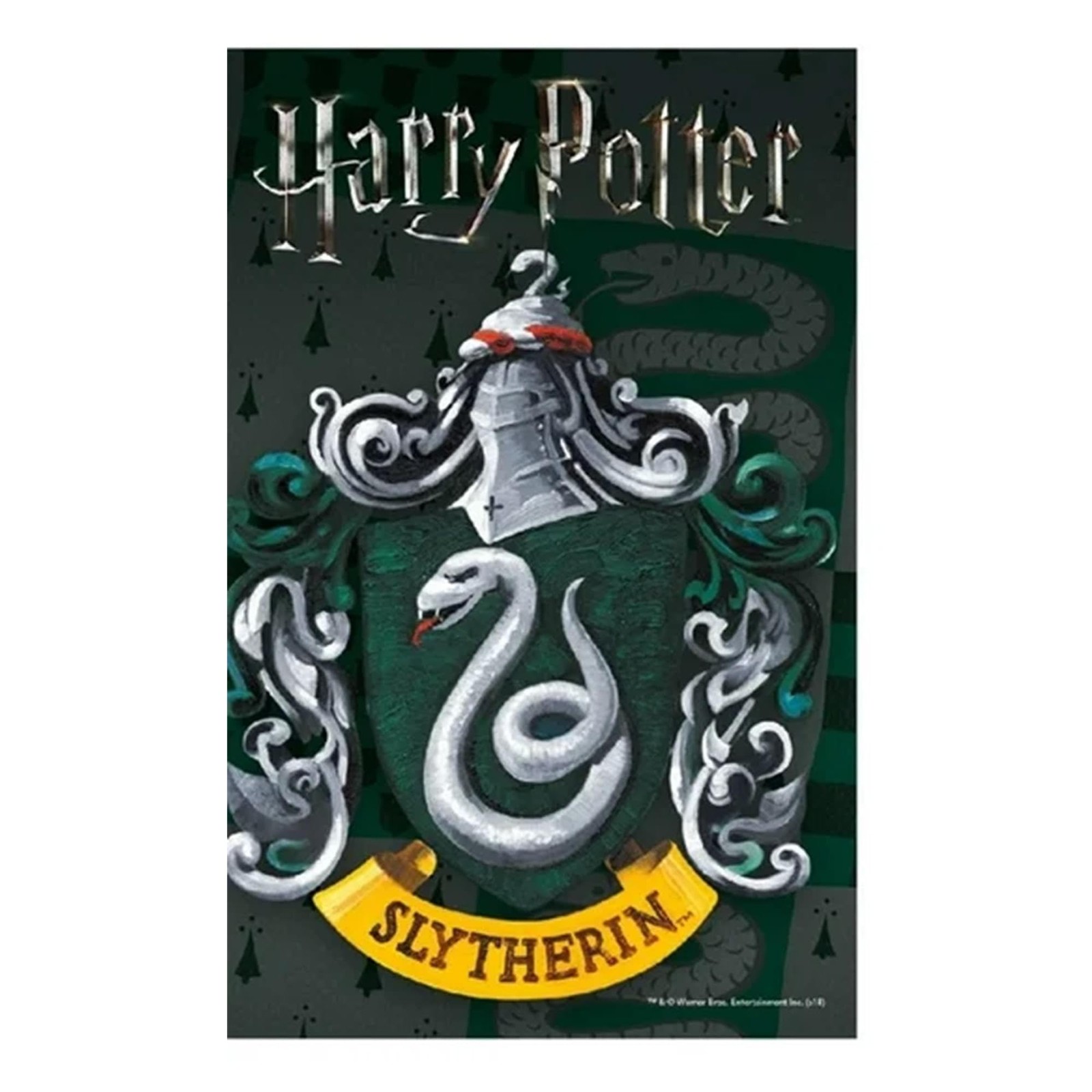 Harry Potter House Slytherin 150 Piece Micro Jigsaw Puzzle In Tube 1690₽