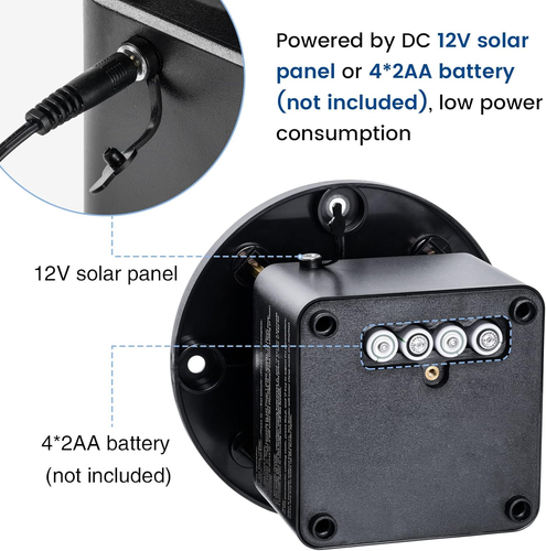 Timer Mangiatoia Cervo, Motore Mangiatoia Cervo All-In-One e Kit Timer con D Programmabile - Foto 4 di 12