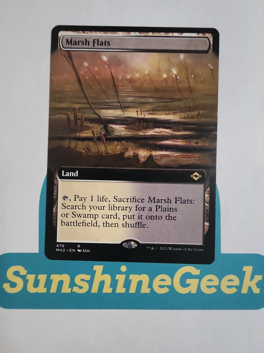 Marsh Flats Magic: The Gathering Wizards of the Coast Rare