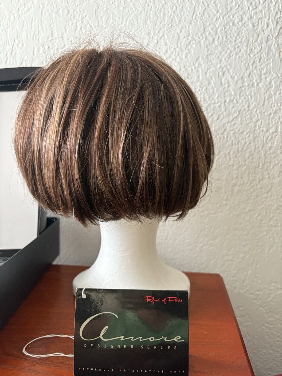 Amore Rene of Paris Brunette Wig 2541 Bella Auburn Sugar Naturally Synthetic