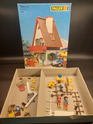 Vintage Faller Wohnhaus Maison Villa Figures 3405 w/ Original Box