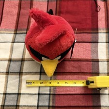 Angry Birds Red Bird 8" Plush Stuffed Animal Commonwealth 2010 Medium No Sound