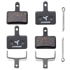 2 Pairs Bike Brake Pads for Shimano Deore M-Series, Resin Sintered Metal Optio