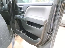 2015 Silverado Truck/Pickup 1500 Rh Pass Side Front Door Interior Trim Panel Bla