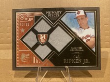 2016 Topps Museum Collection Cal Ripken Jr Primary Piece Quad Relic #PPQR-CR /99