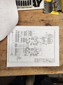 GUNSMOKE PCB NON JAMMA ARCADE SCHEMATICS!!! GENUINE CAPCOM 