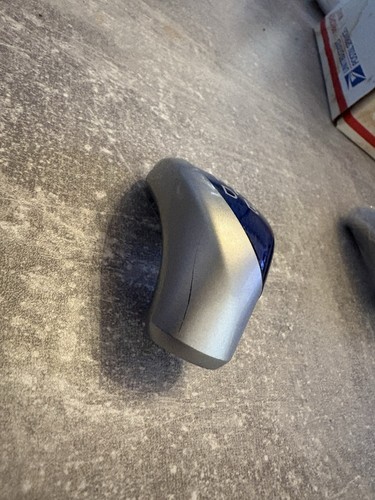 2010-2015 TOYOTA PRIUS silver Blue Shift Knob Automatic Shifter Handle oem - Foto 4 di 8