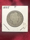1895 25C Barber Silver Quarter Good