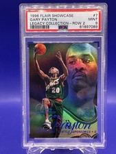 1996 Flair Showcase Legacy Row 2 Gary Payton /150 PSA 9