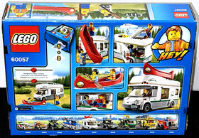 NEW SEALED! LEGO | CITY 60057 CAMPER VAN / CAMPING / CANOE /