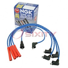 1 Pc Ngk Spark Plug Wire Set For 1955-1958 Jeep Willys 2.2l L4 - Engine Kit Zv