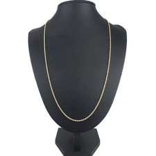 Kordelkette Goldkette Zopfkette 585 14K ECHT GOLD 2,6mm 65cm NEU Halskette