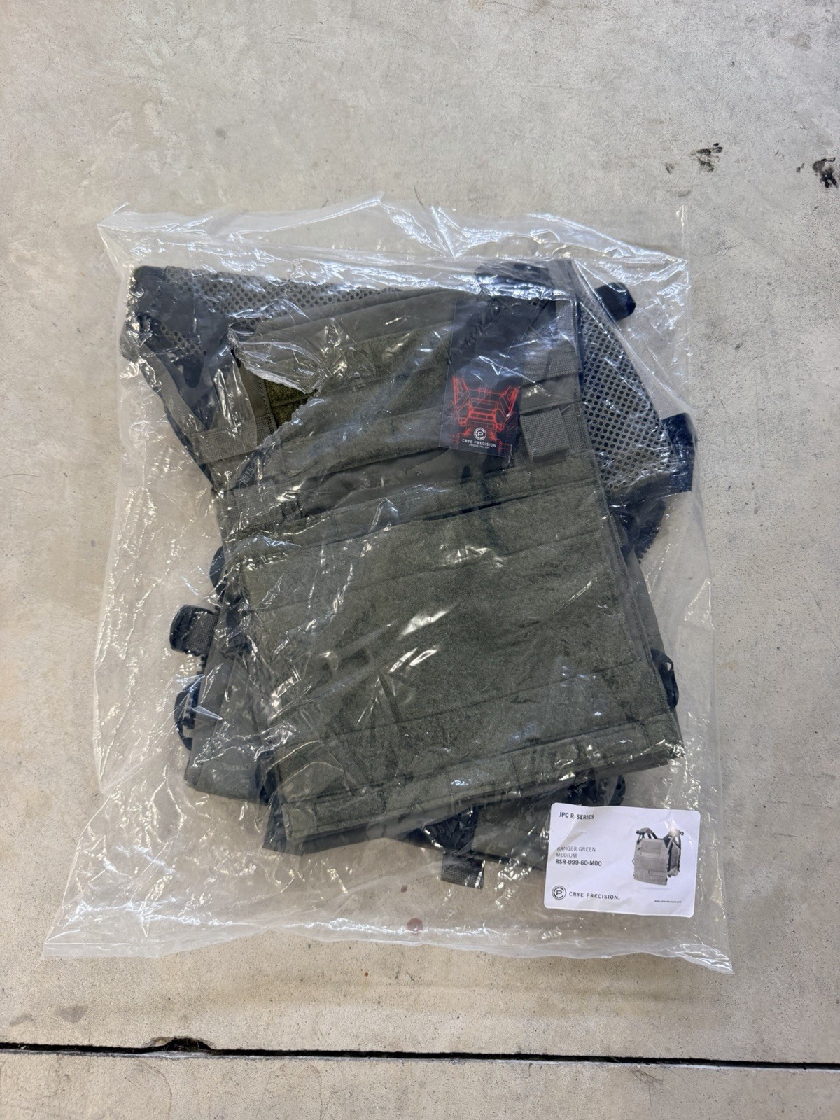 Crye Precision - JPC R-Series Plate Carrier Vest - Ranger Green- Medium