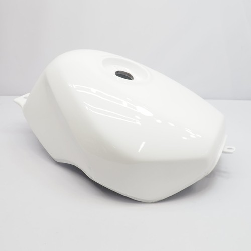 HONDA CBR400RR Genuine Fuel Tank White Repainted Unused After Paint Used - Picture 3 of 8