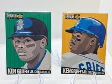 1994 Upper Deck Collector's Choice Checklist Ken Griffey Jr. #317 and #324