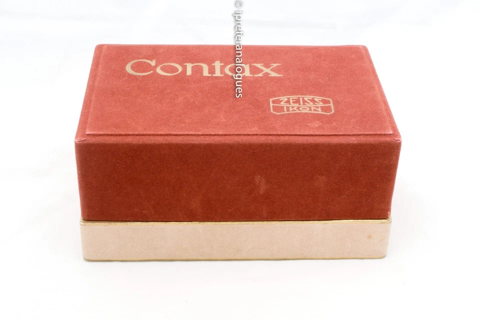 Zeiss Ikon Contax II Caja Roja e Instrucciones Casi Como Nuevo ¡Cápsula del Tiempo! Foto 3 de 4