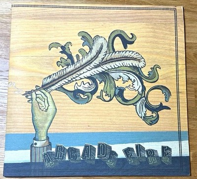 Arcade Fire Funeral Vinyl LP 2005 Merge MRG255 Gatefold VG Play Tested