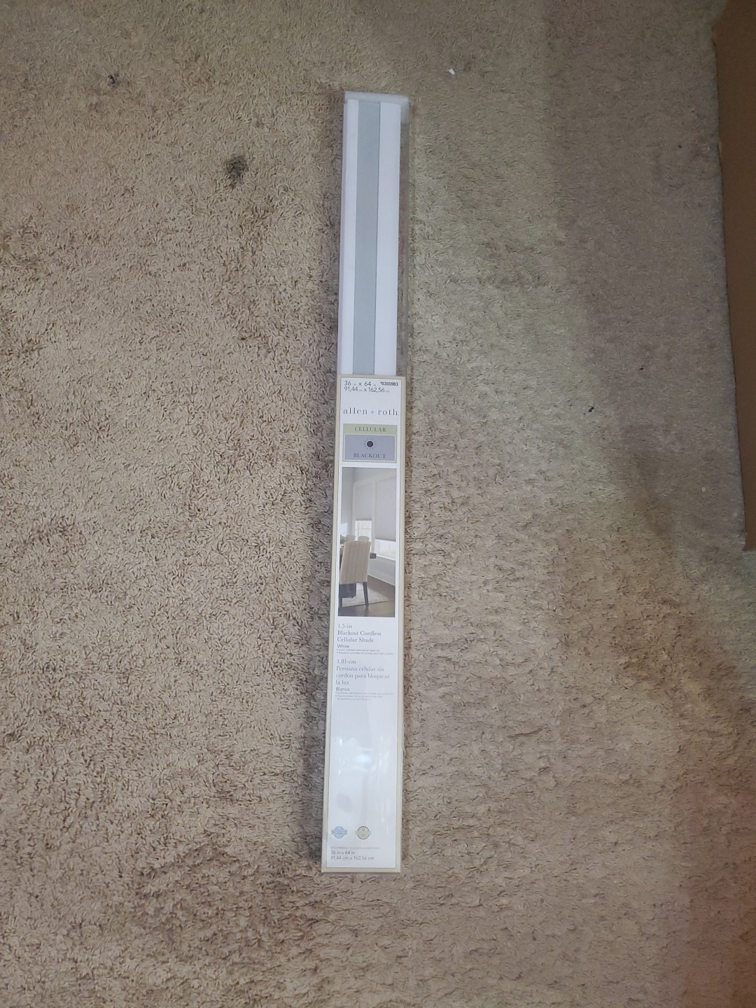 36in X 64in White