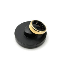 Oura Ring Gen 3 Horizon - Titanium - Size 10 - Gold - HEAVILY SCRATCHED