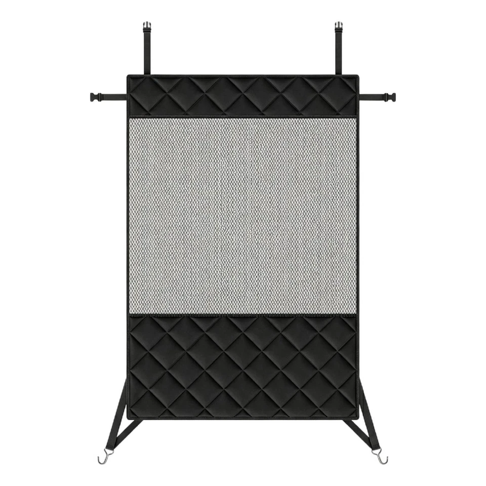 Grille de Séparation avec Sangles Résistant Barrière Résistant pour Voiture - Photo 1/4