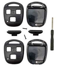 2 Pcs Key Fob Case Shell Fit for Lexus RX350 RX330 RX300 RX400h s, Black