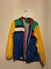 Tommy Hilfiger Youth Colorblock Mesh-Lined Hooded Windbreaker Jacket