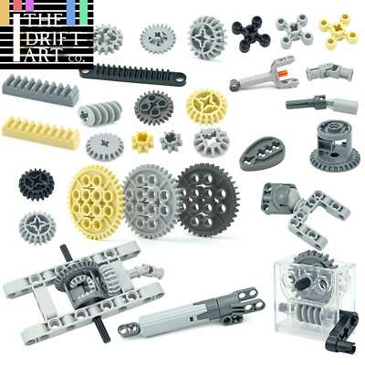 Technic Parts for Lego Kits 92693 32494 Train Car Gear Building Blocks Sets  DIY