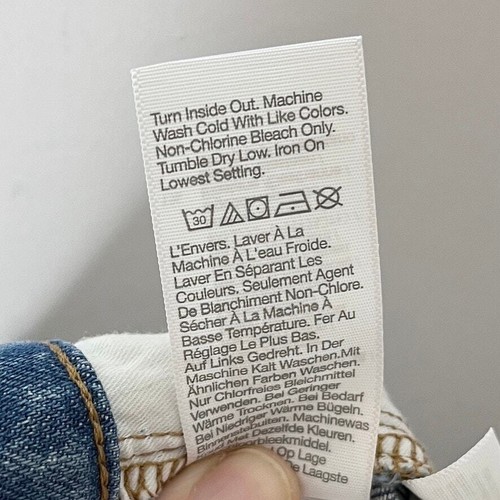 Jeans donna Madewell 28 il perfetto vintage invecchiato vita alta med lavaggio denim - Foto 10 di 11