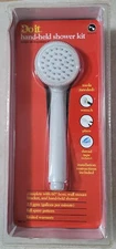 DOIT HAND-HELD SHOWER KIT #430730 COMPLETE WITH 60" HOSE, WALL MOUNT BRACKET &