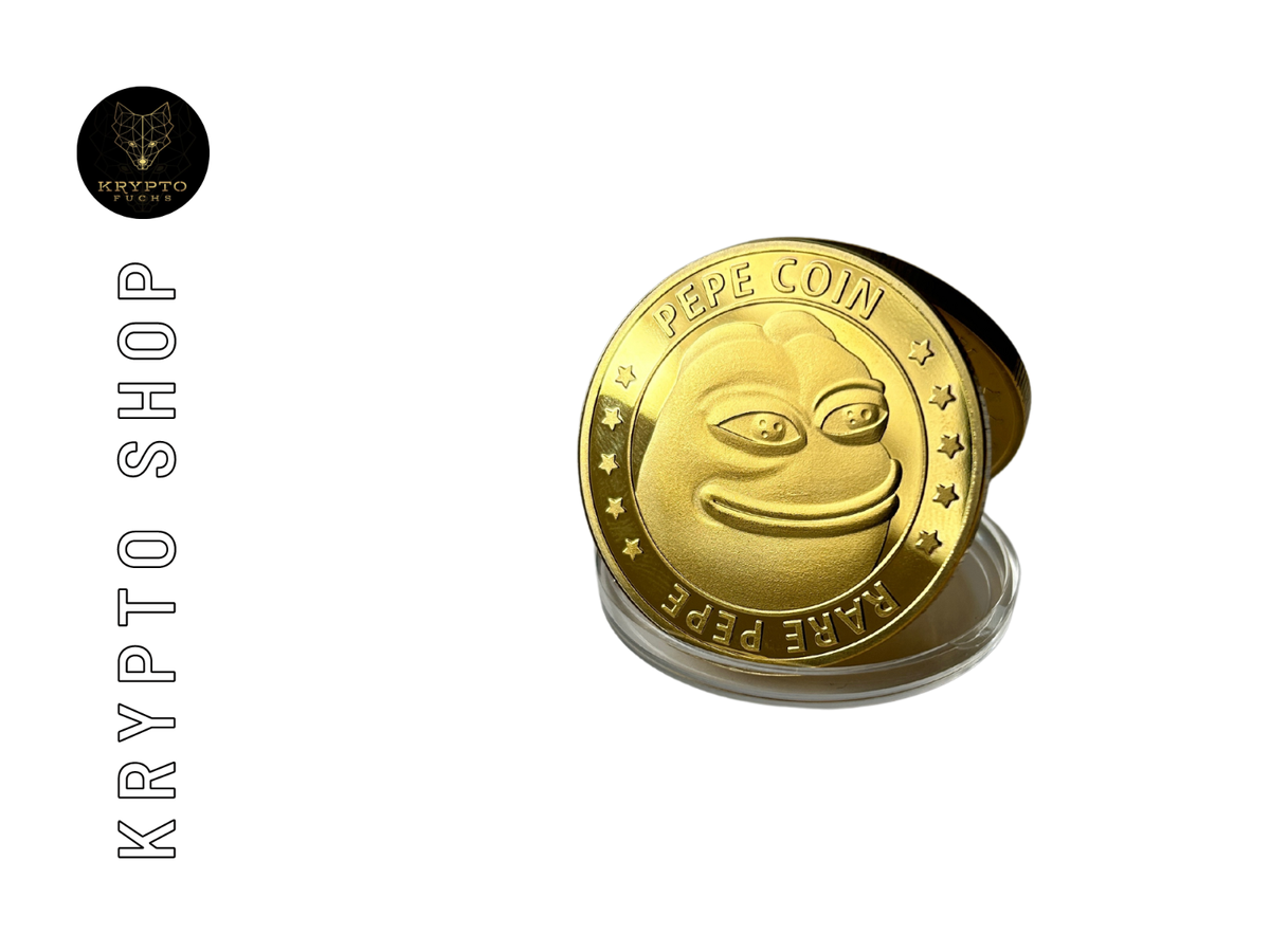 Pepe Coin Gold Münze Physisch Sammler Geschenk NEU | eBay.de