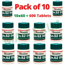 10 bottles 600 tabs  Liv 52 DS FREE SHIP expiry 10-2027 USA Quick Dispatch