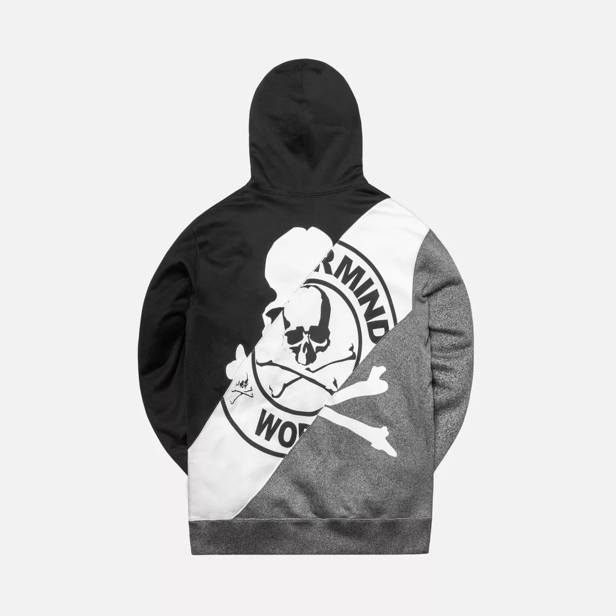 Mastermind Japan World Hoodie Black/white/grey Size Md Brand New