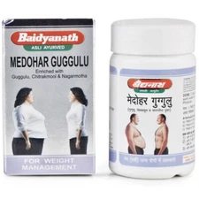 Baidyanath MEDOHAR Guggulu Guggul 120 Tablets Herbal Ayurvedic Weight Management