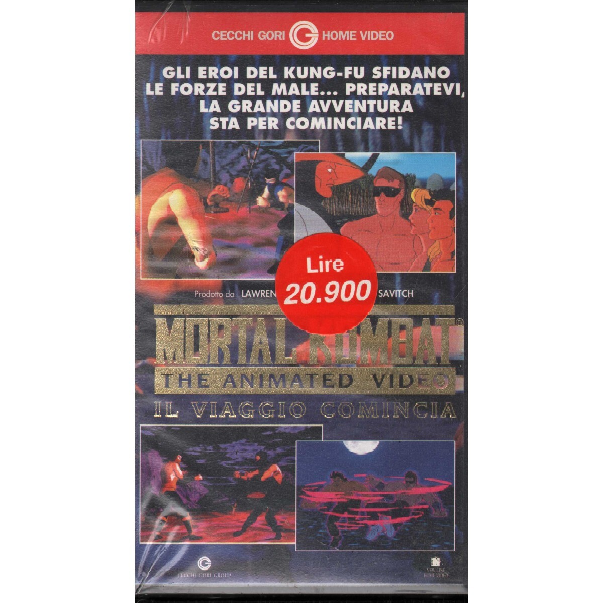Mortal Kumbat: The Journey Begins VHS Larry Kasanoff Univideo - 3167 Sealed