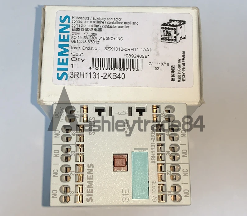 1PC NEW Siemens 3RH1131-2KB40 Contactor Relay
