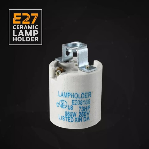 KERAMIK Porzellan ES27 E27 EDISON SCHRAUBE Glühbirne Lampenhalter Lampenhalter - Bild 50 von 54