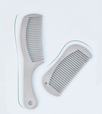 1pc Hot Titanium Hair Beared Comb Portable Anti-Static Pocket Comb Gift Men Wome