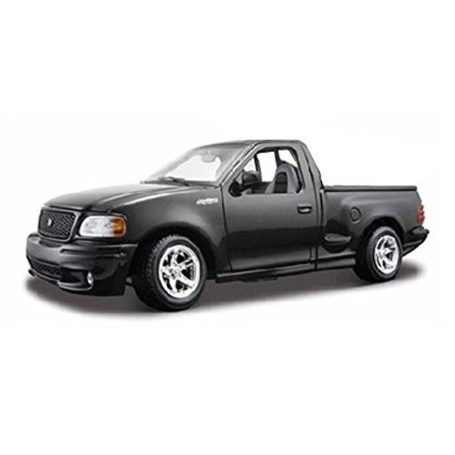 Ford F 150 Svt Lightning Pickup Truck Black Maisto 31141 121 Scale Diecas