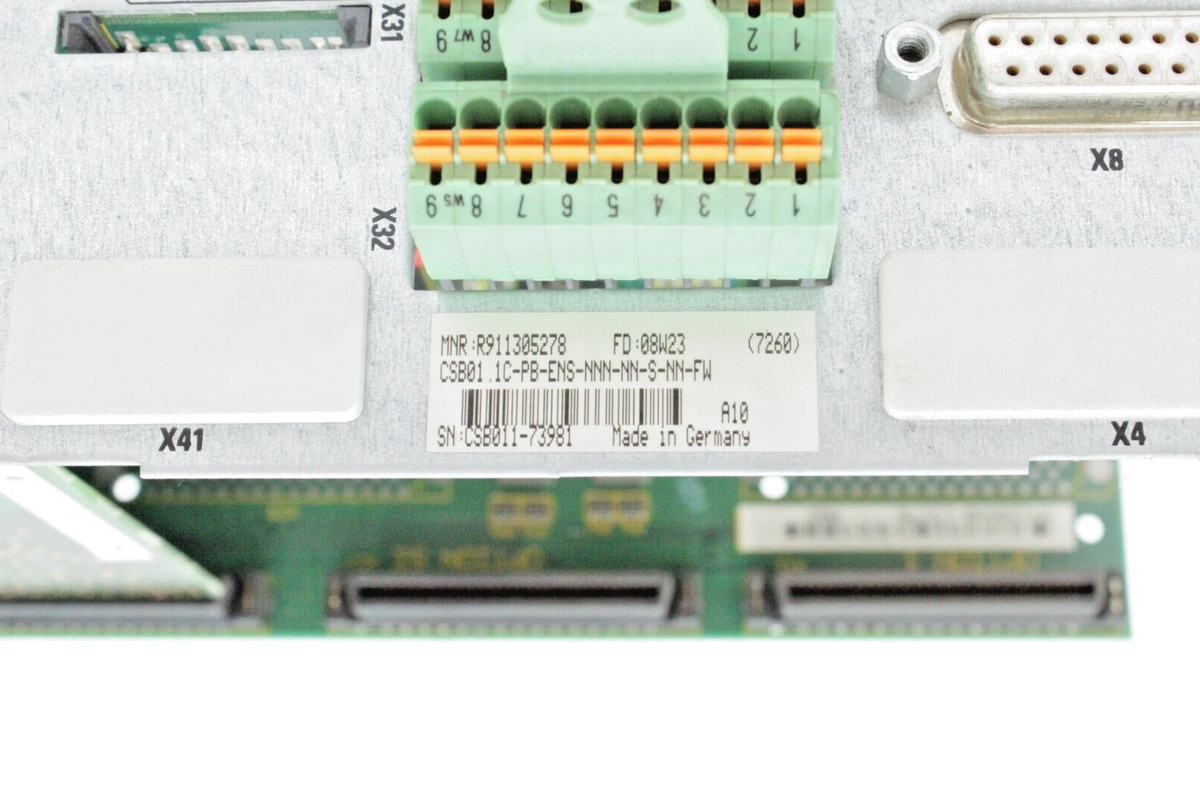 Rexroth CSB01.1C-PB-ENS-NNN-NN-S-NN-FW IndraDrive Control Unit | eBay