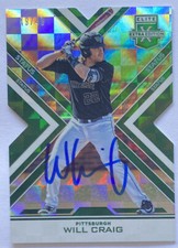 WILL CRAIG RC SIGNED IP 2016 PANINI ELITE EXTRA EDITION DIE-CUT #22 AUTO 49/49