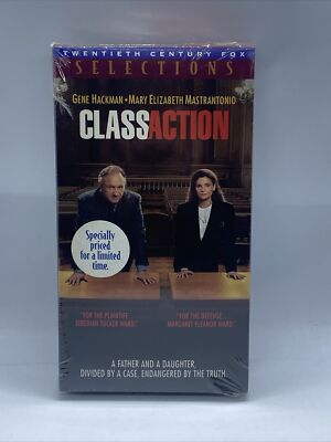 Class Action (VHS, 1991) BRAND NEW, STILL FACTORY SEALED Gene Hackman VB5