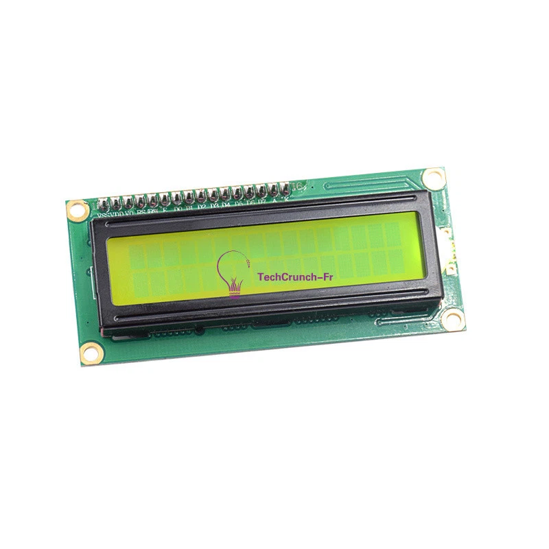 Yellow LCD I2C Modul LCD1602 16x2 Zeichen Display HD44780 Arduino Raspberry Pi - Photo 4/4