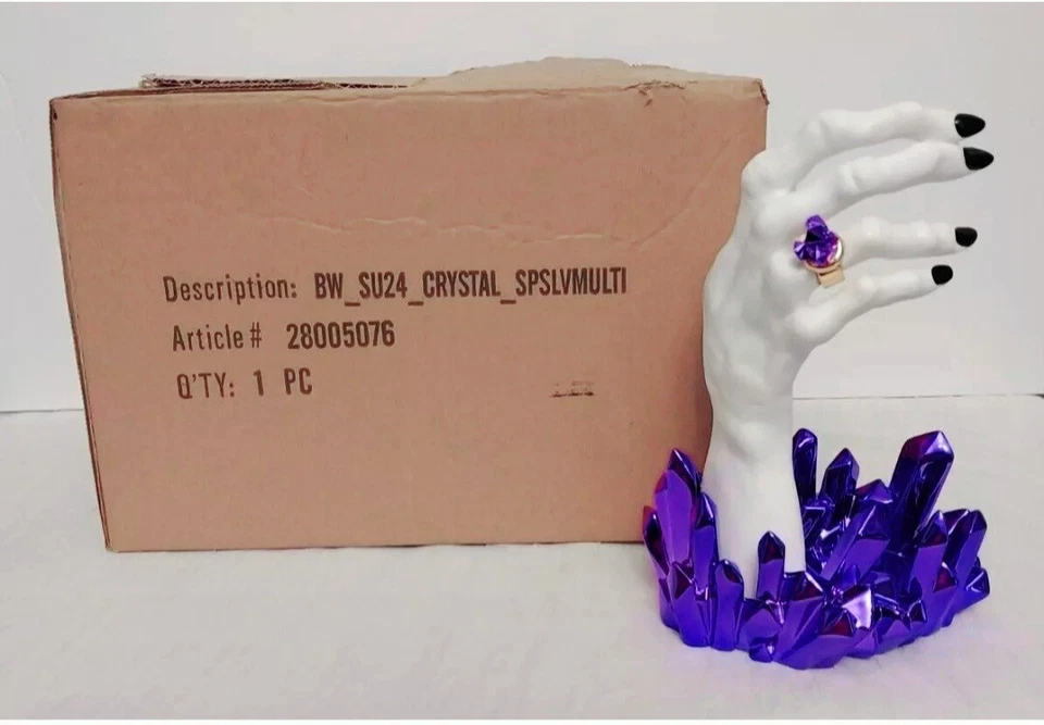 Soporte de fragancia de mano de cristal Bath & Body Works con caja NUEVO Foto 3 de 3